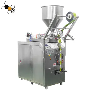 Automatic Liquid and Paste Filling Packing Machine Sachet Water Filler Sealer Machine with 3 Sides