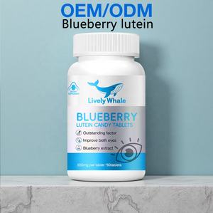 Suplemento de luteína de arándano de ballena animada OEM ODM fórmula personalizada cuidado de los ojos masticables - Product Image 2