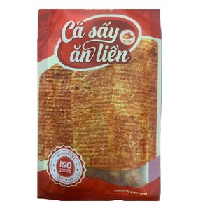 Rebanadas de Pescado Pangasius Frito y Seco Picante |   Snacks de Mariscos Vietnamitas Premium |   Listo para comer, 12 meses de vida útil - Product Image 1