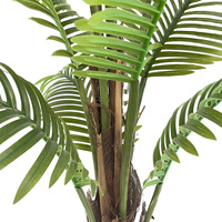 Promotion : Palmier Artificiel en PE Écologique Résistant aux UV, Plante Bonsaï Artificielle Verte Réaliste de 120 cm pour un Intérieur Moderne
