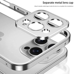 Luxury Dayang Metal Shockproof Bumper Case for 17e/16e/<b>Se</b> with Aluminium Frame Protective <b>Cover</b> - Product Image 3
