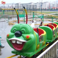 Offre Spéciale : Mini Montagnes Russes et Manèges Wacky Worm Préférés des Enfants pour Parcs d'Attractions Extérieurs