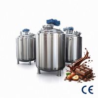 Petit moulin de raffinage et de conchage de chocolat de laboratoire 50L 500L 1000L – Machine de raffinage et de conchage du chocolat