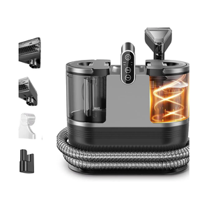 Nettoyeur vapeur haute température pour <span class=keywords><strong>tapis</strong></span> <span class=keywords><strong>et</strong></span> canapés, extracteur de taches avec <span class=keywords><strong>nettoyage</strong></span> en profondeur, manuel, humide/sec, sans sac, pour usage hôtelier, 400W - Product Image 3