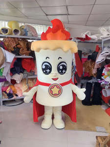 Costume de mascotte de lutin de haute qualité certifié CE, costume publicitaire personnalisé de génie vert - Product Image 5