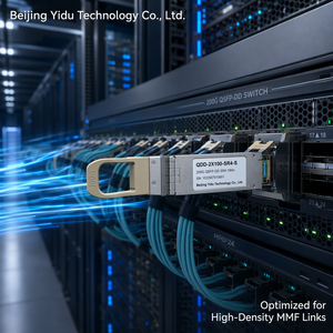 สำหรับ QDD-2X100-SR4-S QSFP-DD 200G 100m MPO 850nm MMF โมดูลรับส่งสัญญาณแสงสำหรับคลัสเตอร์คำนวณ AI/ML พร้อมการรับประกัน 1 ปี - Product Image 3