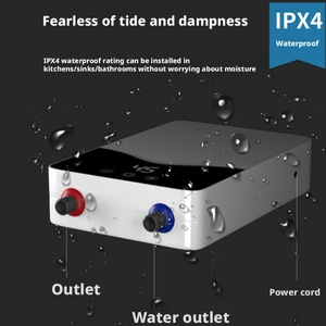 Household Small <b>Shower</b> Quick Heating Instant Water Heater, Constant Temperature <b>Shower</b>, Wall Mounted Water Heater - Product Image 3