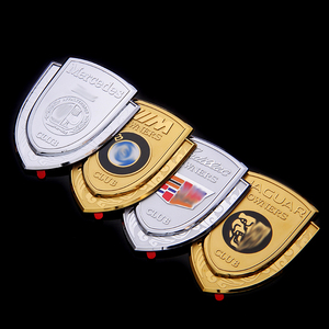 Badges métalliques adaptés à Mercedes Benz/BMW/Cadillac/<span class=keywords><strong>Jaguar</strong></span>, emblèmes de <span class=keywords><strong>voiture</strong></span> haut de gamme, autocollants personnalisés modifiés - Product Image 5