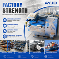 Moteur électrique industriel asynchrone adaptable de 22 kW, triphasé, 4 pôles, 1500 tr/min, utilisé pour les pompes, les compresseurs, usage industriel