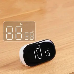 Jam Alarm hitung mundur Manual, Timer dapur magnetik, Timer Digital, hitung mundur, waktu memasak, Stopwatch belajar mandi