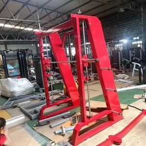 Rack multi-puissance réglable en acier Squat Body Building Equipment Home Gym Linear Smith Machine for Shoulder Legs Arms Leg Press - Product Image 5