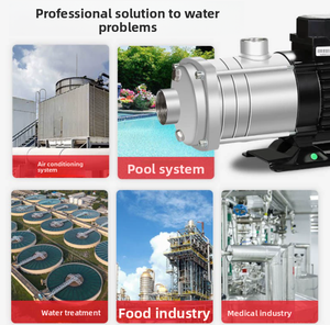 Bomba centrífuga multietapa CUC de acero inoxidable 65m 20m ³/H 380V 4KW con motor de bobinado de cobre para sistema RO suministro de agua CE - Product Image 5