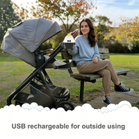 Berceau vibrant pour bébé TLC R01 avec batterie lithium rechargeable, détection de pleurs, Bluetooth, pour 0-12 mois
