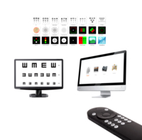 Tabla de Agudeza Visual Digital Portátil con Control Remoto por Radiofrecuencia para Hospitales