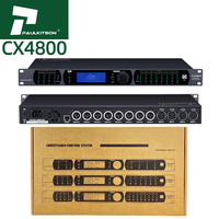 Paulkitson DriveRack, Procesador de Audio Digital Inalámbrico de Metal, DSP Profesional con 4/8 Conexiones USB XLR, Emparejamiento Estéreo Activo