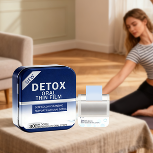 Tiras Orales para el Control de Peso, Disolución Rápida, Detox Biotic con Vitaminas Esenciales para la Piel y el Cabello - Product Image 1