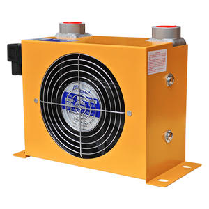 Refroidisseur de station d'alimentation hydraulique série AH, refroidissement par air, échangeur de chaleur à huile pour machines d'ingénierie, conception à plaques et à ailettes - Product Image 1