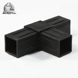 Connecteurs en <span class=keywords><strong>plastique</strong></span> ABS 20 mm 40 mm <span class=keywords><strong>40x40</strong></span> à brancher en 2 ou 3 voies pour tube carré en aluminium - Product Image 2