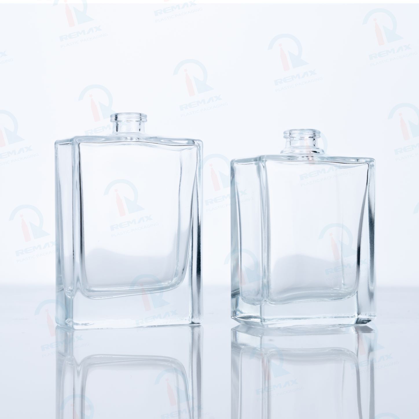 Portable glass bottle wholesale perfume bottles 50ml glass glass square perfume bottle