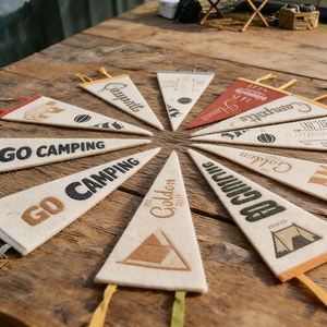 Bandera <span class=keywords><strong>de</strong></span> Fieltro con Nombre Personalizado, Letra Cursiva Moderna, Bandera <span class=keywords><strong>de</strong></span> Fieltro para Cumpleaños, Decoración para Fiestas y Hogar, Diseño Gratuito - Product Image 1