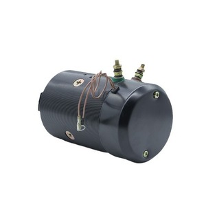 มอเตอร์กระแสตรงแบบแปรงถ่าน 1600W 12V 24V แบบพันขดลวดชนิด Shunt Wound ปิดผนึกอย่างสมบูรณ์ สำหรับอุปกรณ์เครื่องจักรกล - Product Image 1