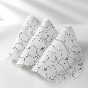 Y303 Micro-courant Smart <span class=keywords><strong>Thermage</strong></span> Conducteur Graphène quantique végétal naturel Motif nid d'abeille personnalisé Feuille de substrat pour masque facial - Product Image 4