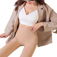 Collants de Compression en velours pour femme, bas légers pour jambes, Abdomen, hanches