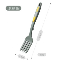 Spatule en Silicone antiadhésive de qualité supérieure, Design Unique, pâtes, fourchette à Spaghetti, outils de cuisine