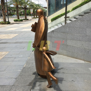 Escultura de Fibra de Vidrio Libit, Figura Hecha a Mano para Exteriores, Decoración de Librería y Paisajes - Product Image 2