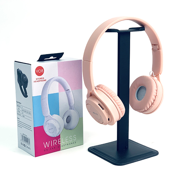 2022 China Factory Cheap Price Headphone Y08 Stereo Sound Headphone Wireless bluetooth Headphone
