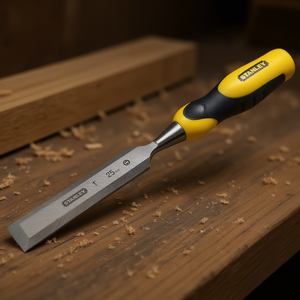 Cincel de madera Stanley de 25 mm para trabajos de carpintería de precisión - Product Image 3