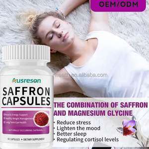 แคปซูลสารสกัดหญ้าฝรั่นออร์แกนิกวีแกน โซลิลาน ราคาฉลากส่วนตัว อาหารเสริมเพิ่มพลังงานและอารมณ์ แคปซูลหญ้าฝรั่นเพื่อเพิ่มการเผาผลาญ - Product Image 2