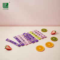 Fabricants de confiseries chinoises en gros certifiés ISO9001/Halal, bonbons gélifiés au yaourt aux saveurs fruitées, lait sure, boîte personnalisée en vrac