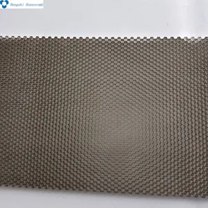 Galvanized Stainless Steel Flow Honeycomb Net Sheet Paneling For Walls