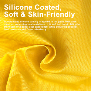 ผ้าห่มกันไฟ ชุดกัน<span class=keywords><strong>ไฟ</strong></span> ผ้าคลุมกัน<span class=keywords><strong>ไฟ</strong></span> ฉนวนใยแก้วซิลิโคนหนาพิเศษ ทน<span class=keywords><strong>ไฟ</strong></span> สีเหลือง - Product Image 4