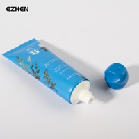 Tube souple OEM pour crème pour les mains, avec capuchon spécial, logo personnalisé, emballage souple vide pour lotion, en matériaux PCR, PE, PBL