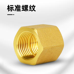 Connecteur à filetage interne hexagonal à 4 points en laiton, diamètre égal, filetage direct, connecteurs pour chauffe-eau solaire, adaptateur pour eau du robinet - Product Image 5