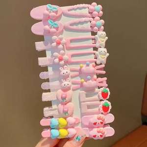 Pasador de Pelo de Tela con Dibujos Animados de Celebridades de Internet Coreanas <span class=keywords><strong>para</strong></span> Niñas, Princesa, Lindo Accesorio <span class=keywords><strong>para</strong></span> el Cabello de Bebé, Clip <span class=keywords><strong>para</strong></span> Cabello Rizado, Flequillo, Regalo Hecho a Mano - Product Image 6