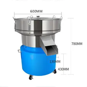 600 Diameter sifting machine also named vibrating screen for spice powder of cumin powder