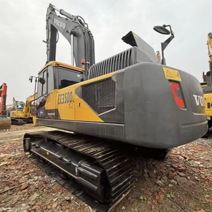 Excavatrice Volvo EC350 d'occasion à forte puissance de 35 tonnes, équipement à usage intensif, ventes mondiales d'origine en Suède avec composant de moteur principal - Product Image 1