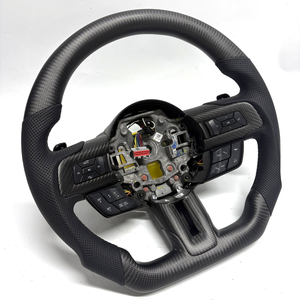 Volant en fibre de carbone personnalisé de bonne qualité pour Ford <span class=keywords><strong>Fiesta</strong></span> <span class=keywords><strong>MK6</strong></span> 2008-2013 Ford EcoSport 2013-2017 - Product Image 5