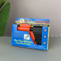Pistolet à pommes de terre Spud, lanceur de jeu créatif et amusant pour activités de groupe, anti-stress, nouveauté, jeu d'extérieur portable en plastique pour adultes, enfants et toute la famille