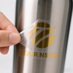 Individuelles Metall-Transfer-Etikett mit Abziehfolie, 3D-geprägtes Logo-Abziehbild, Gold-Silber-Nickel-Finish, selbstklebender Vinyl-Metall-Aufkleber-Design - Product Image 4