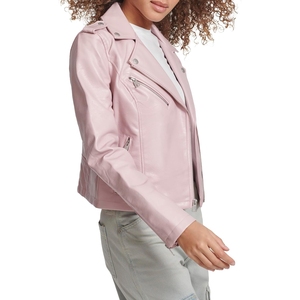 Veste en cuir véritable de mouton pour femme, design unique, très tendance et best-seller - Product Image 3