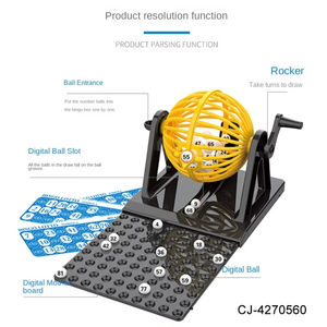 <span class=keywords><strong>Jeu</strong></span> <span class=keywords><strong>de</strong></span> <span class=keywords><strong>Bingo</strong></span> et <span class=keywords><strong>de</strong></span> <span class=keywords><strong>Loto</strong></span> Interactif <span class=keywords><strong>de</strong></span> Haute Qualité en ABS avec Cage Rotative, Machine <span class=keywords><strong>de</strong></span> Simulation <span class=keywords><strong>de</strong></span> Loterie pour la Maison - Product Image 4