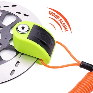Kunci Sepeda Motor Skuter Keselamatan Bersepeda Kunci Cakram Anti-maling 120dB <span class=keywords><strong>Alarm</strong></span> Sepeda Motor Cakram Kunci Rem Sepeda Motor Skuter - Product Image 1
