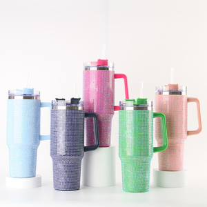 Thép không gỉ thể thao Halloween 30oz 40oz <span class=keywords><strong>cup</strong></span> Tumbler với xử lý và rơm - Product Image 1