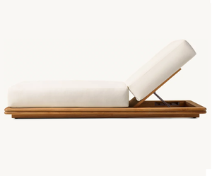 Per il tempo libero Teak legno chaise divano da esterno set di mobili villa lounge piscina lettino giardino divano divano divano sedie da pranzo <span class=keywords><strong>ombrelloni</strong></span> - Product Image 4