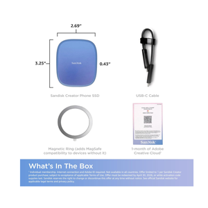 <span class=keywords><strong>SanDisk</strong></span> Creator Pro ฮาร์ดดิสก์แบบพกพา <span class=keywords><strong>SSD</strong></span> 1TB 2TB - Product Image 3
