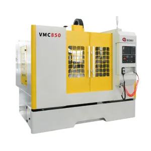 Gsk-máquina fresadora cnc de 3 ejes, marco de hierro fundido vertical, 5 ejes, vmc 850, precio de centro de mecanizado